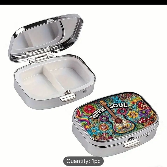 Vibrant Hippie Soul Pill Box - Picture 3 of 4